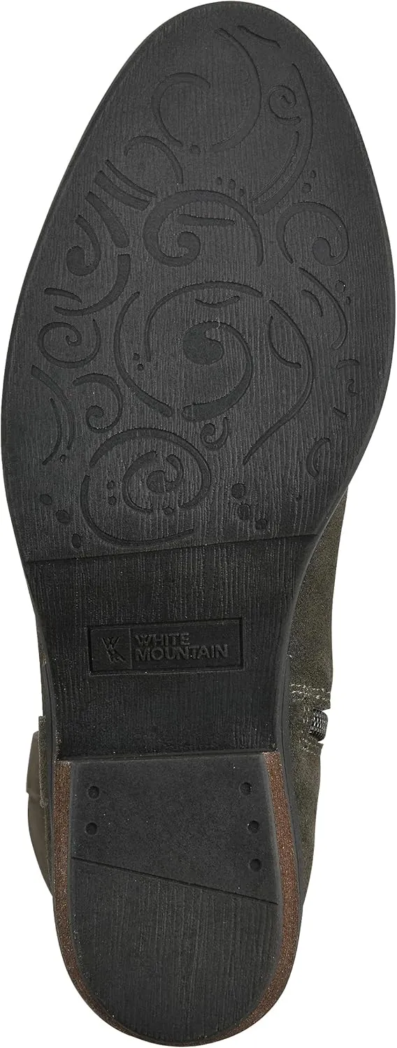 WHITE MOUNTAIN Women's Shoes Altitude Stack-Heeled Tall Boot