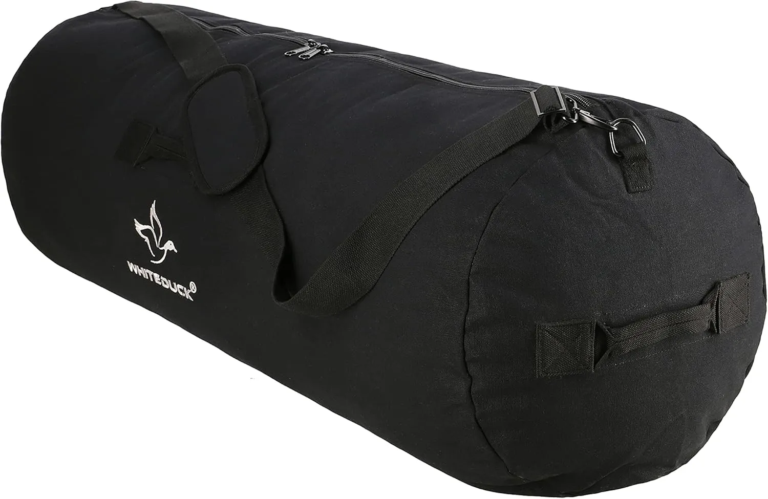 WHITEDUCK HOPLITE Heavy Duty Military Canvas Duffel Bag, Army Cargo Style, Foldable Tactical Outdoor Bag, Travel, Storage