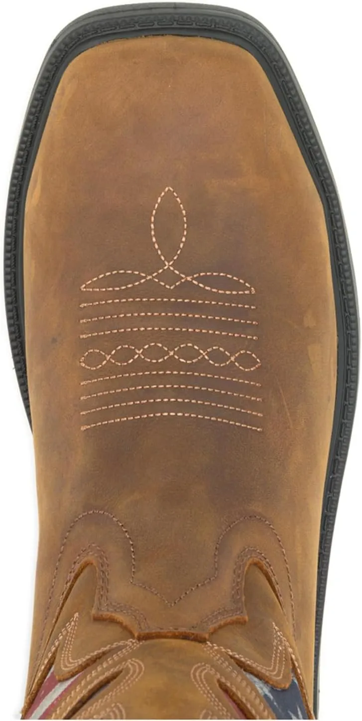 Wolverine Men's Rancher 10" Square Toe Steel Toe Work Boot