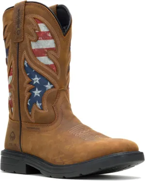 Wolverine Men's Rancher 10" Square Toe Steel Toe Work Boot