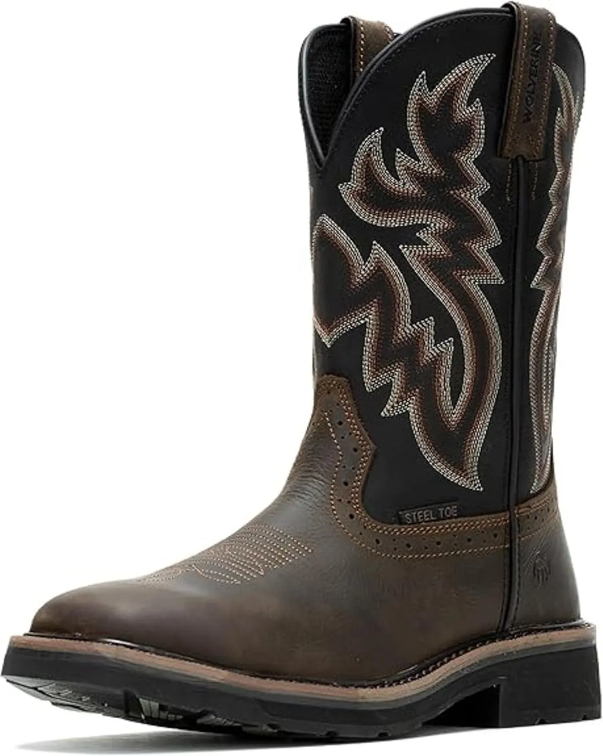Wolverine Men's Rancher 10" Square Toe Steel Toe Work Boot