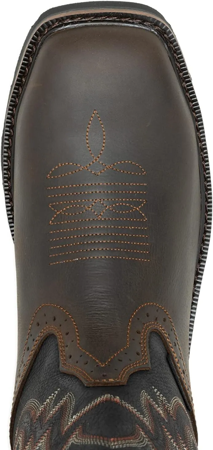 Wolverine Men's Rancher 10" Square Toe Steel Toe Work Boot