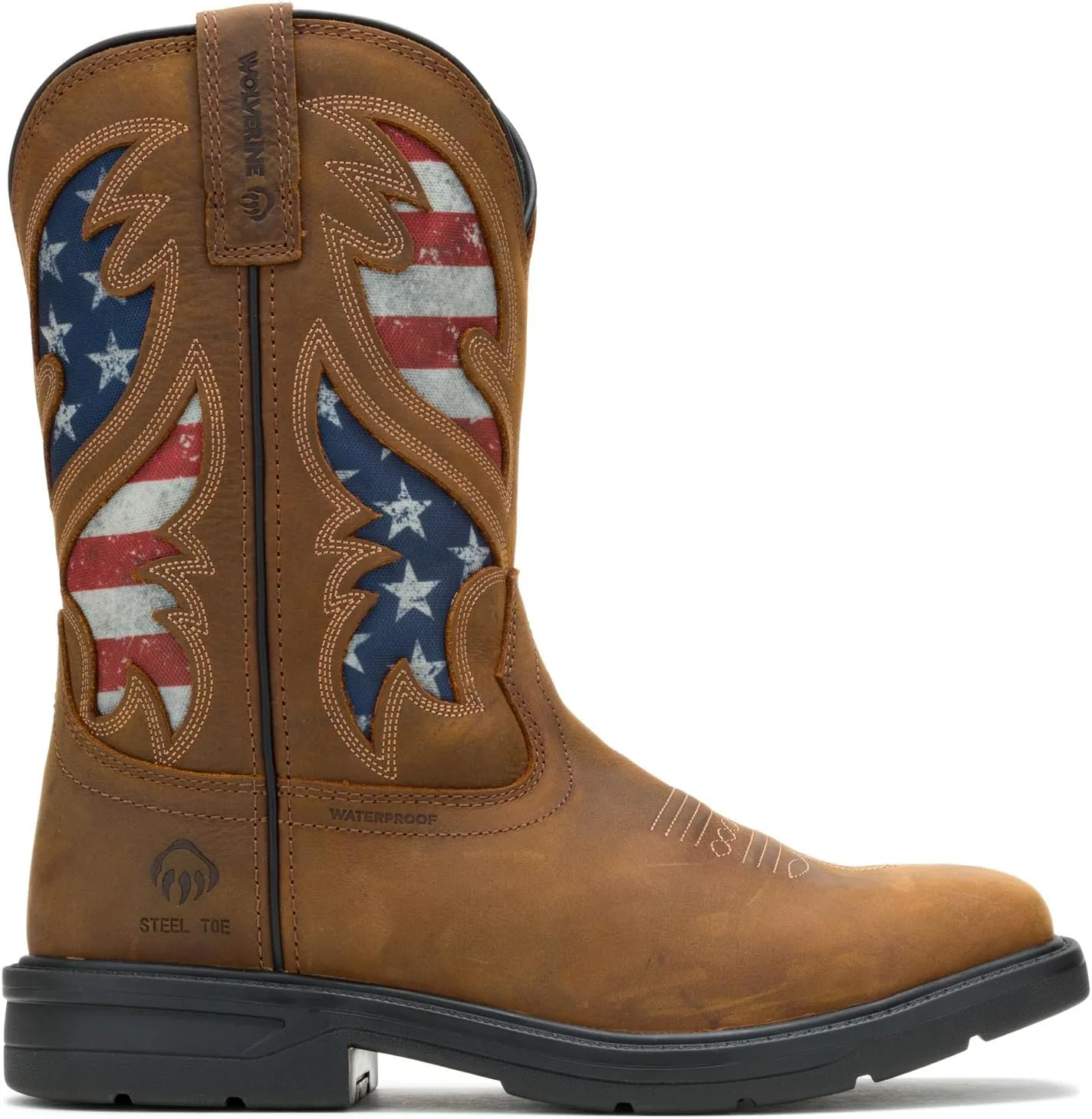 Wolverine Men's Rancher 10" Square Toe Steel Toe Work Boot