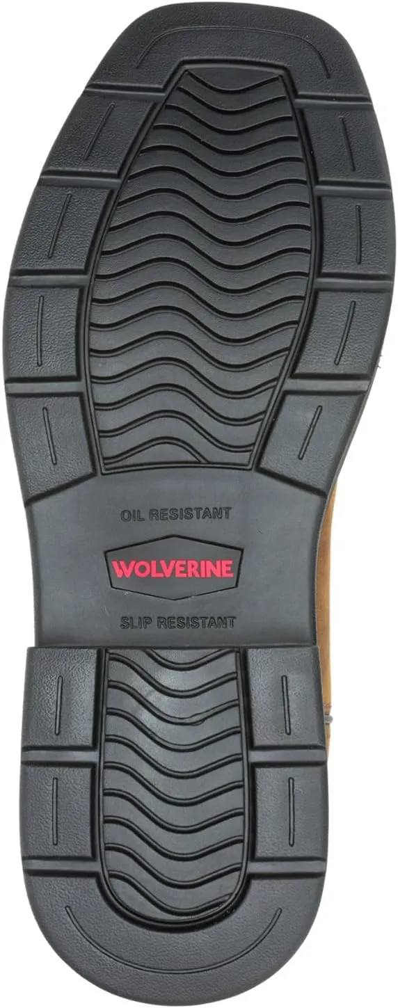 Wolverine Men's Rancher 10" Square Toe Steel Toe Work Boot