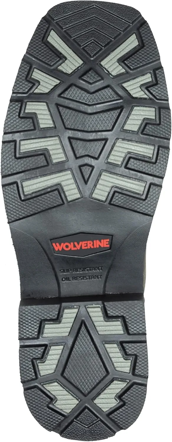 Wolverine Men's Rancher 10" Square Toe Steel Toe Work Boot