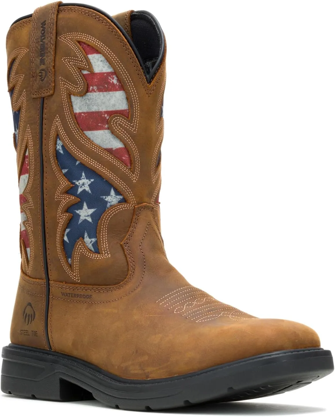 Wolverine Men's Rancher 10" Square Toe Steel Toe Work Boot