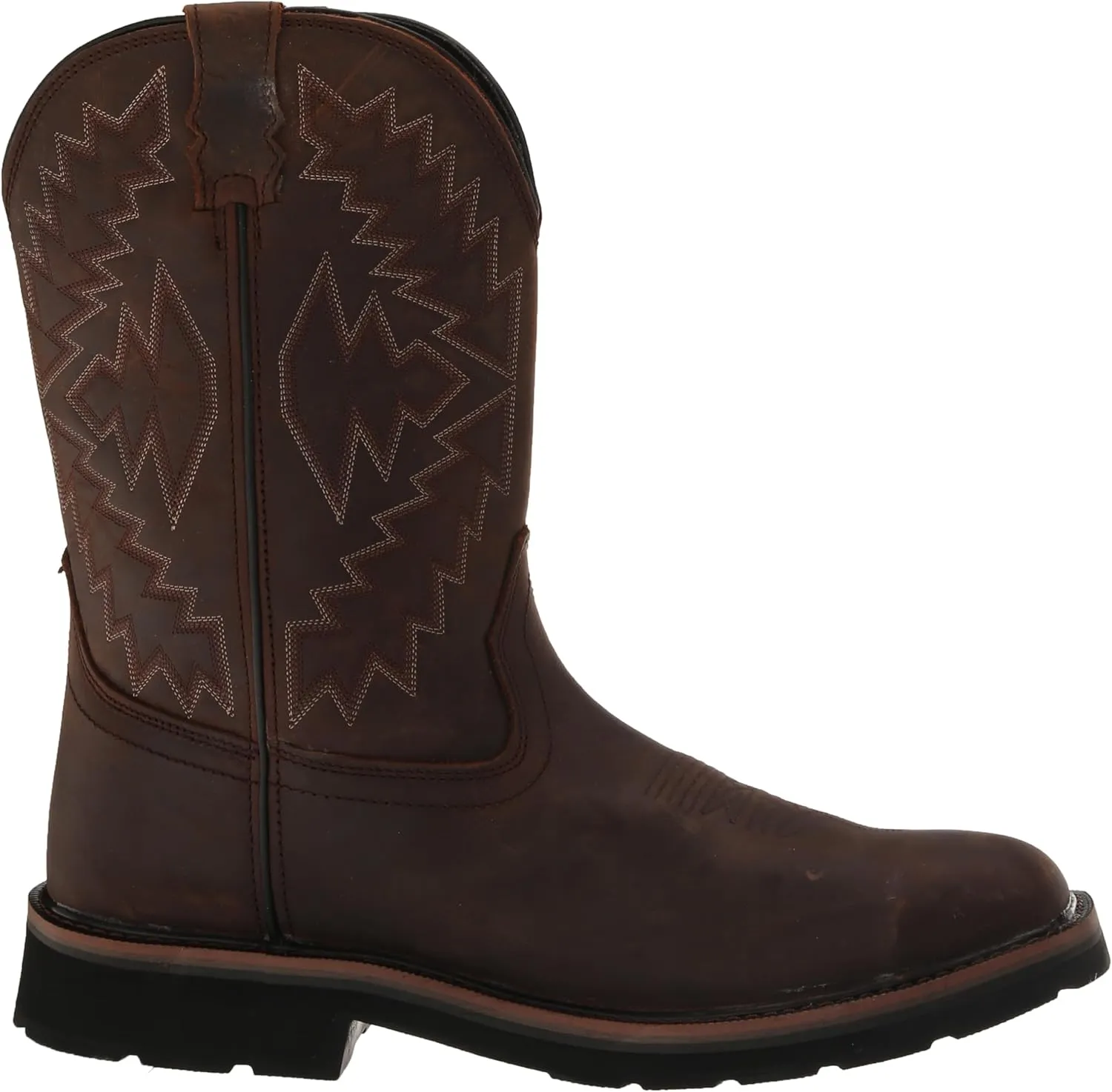 Wolverine Men's Rancher Arrow Waterproof Steel Toe Wellington Construction Boot