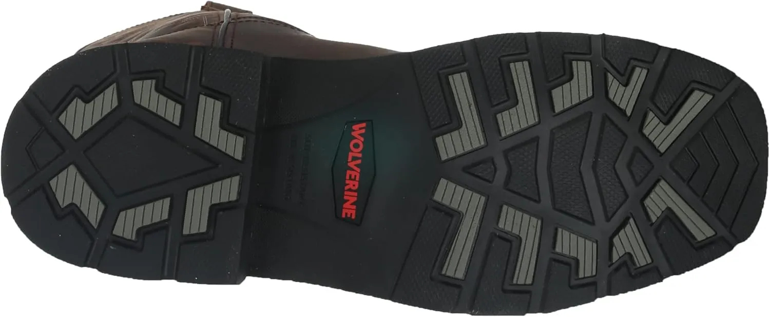 Wolverine Men's Rancher Arrow Waterproof Steel Toe Wellington Construction Boot