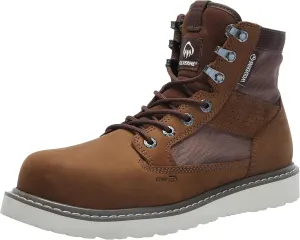 Wolverine Men's Trade Wedge Unlined Canvas 6" Composite Toe Industrial Boot