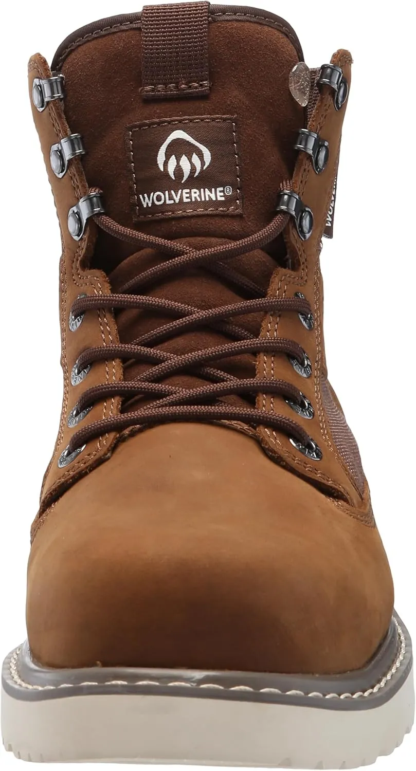 Wolverine Men's Trade Wedge Unlined Canvas 6" Composite Toe Industrial Boot