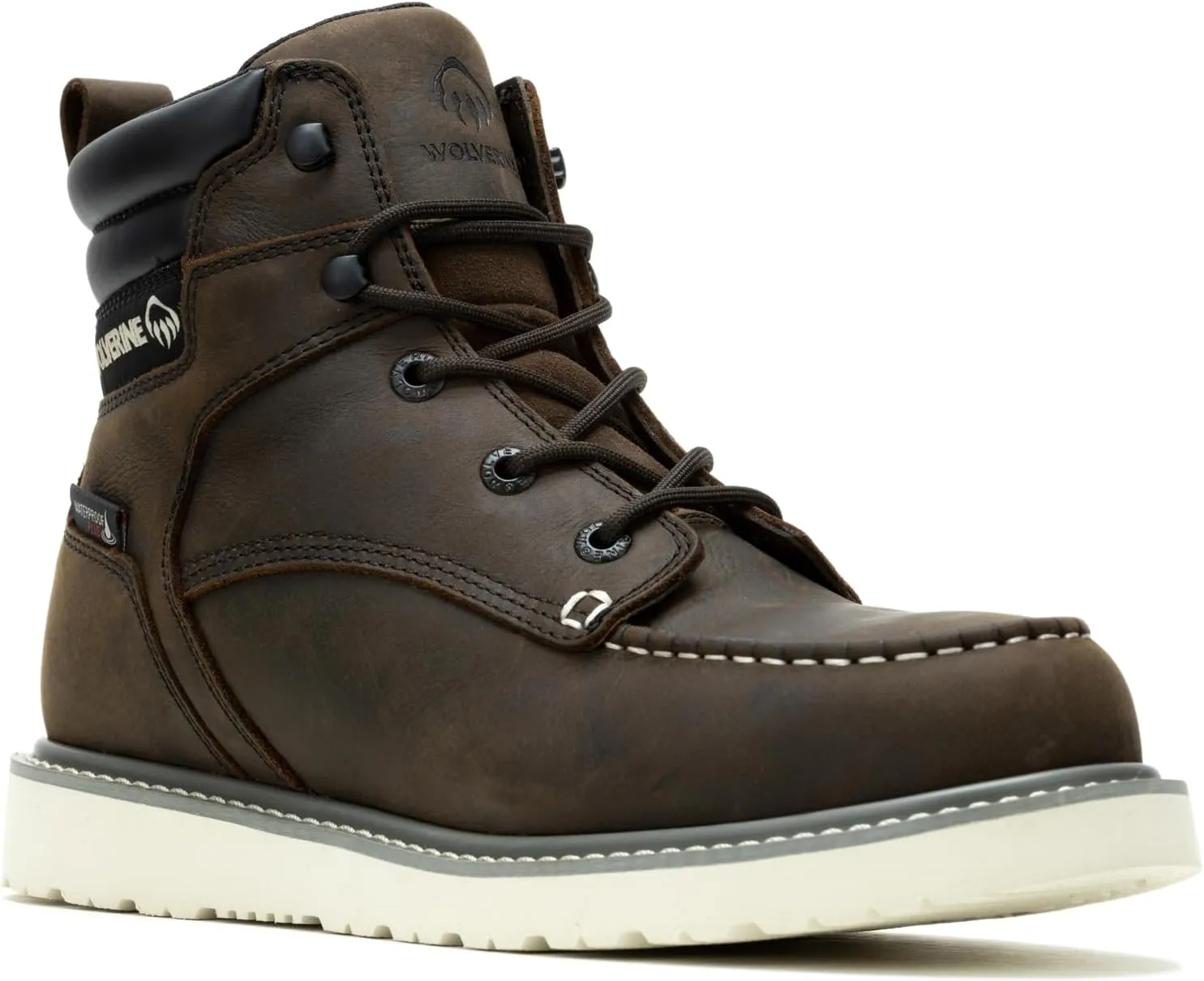 Wolverine Men's Trade Wedge Waterproof 6 " Construction Boot