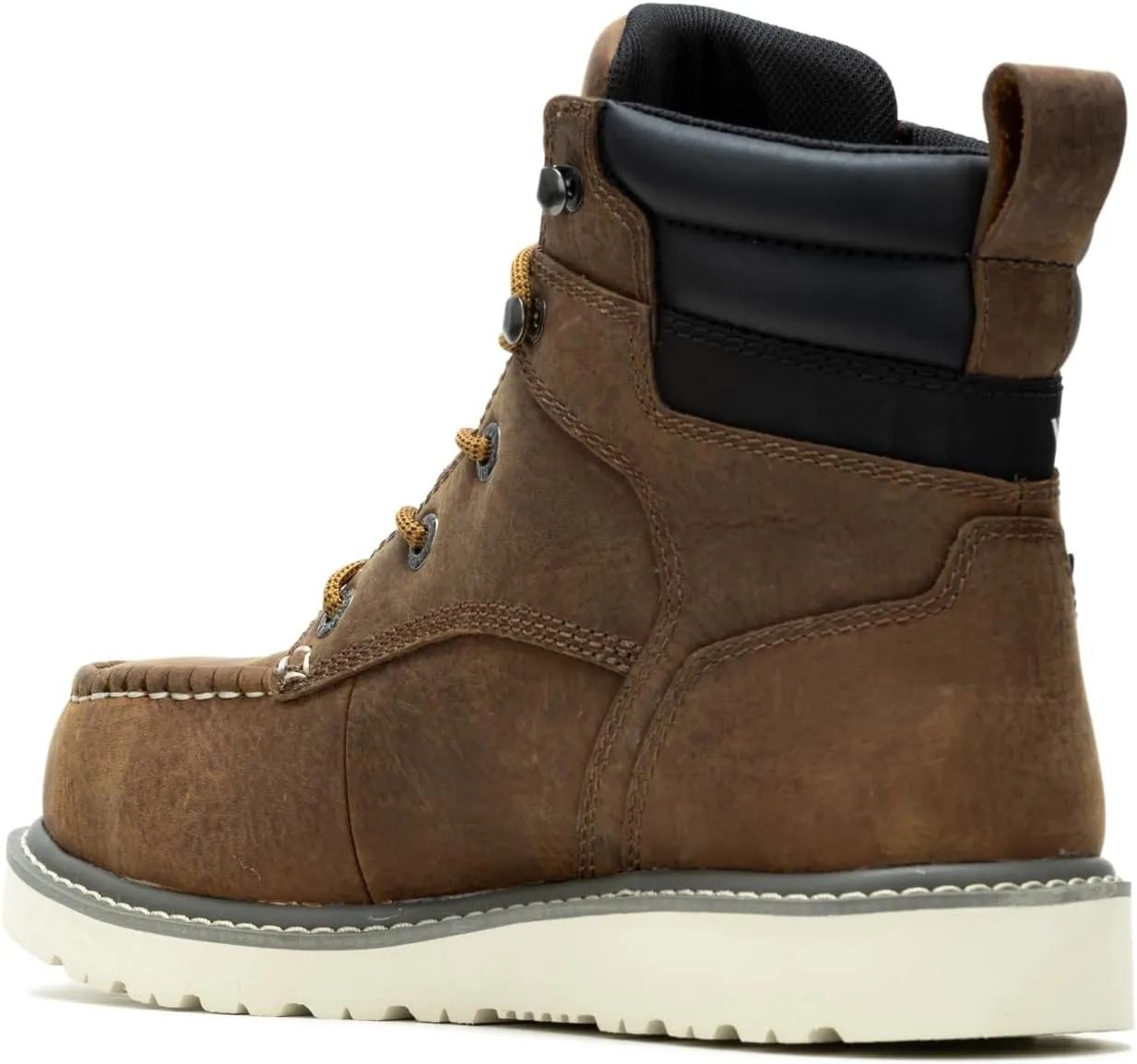 Wolverine Men's Trade Wedge Waterproof Steel Toe 6 " Construction Boot