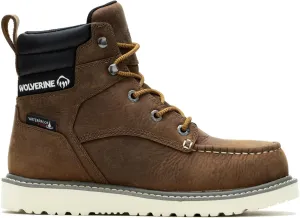 Wolverine Men's Trade Wedge Waterproof Steel Toe 6 " Construction Boot