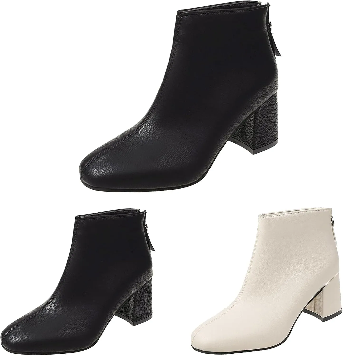 Women Boots Ankle Wide Width Boots for Women Women Cowboy Boots Trendy for Women 2024 Boots for Women Ankle Booties Winter White Ankle Cowboy Boots for Women
