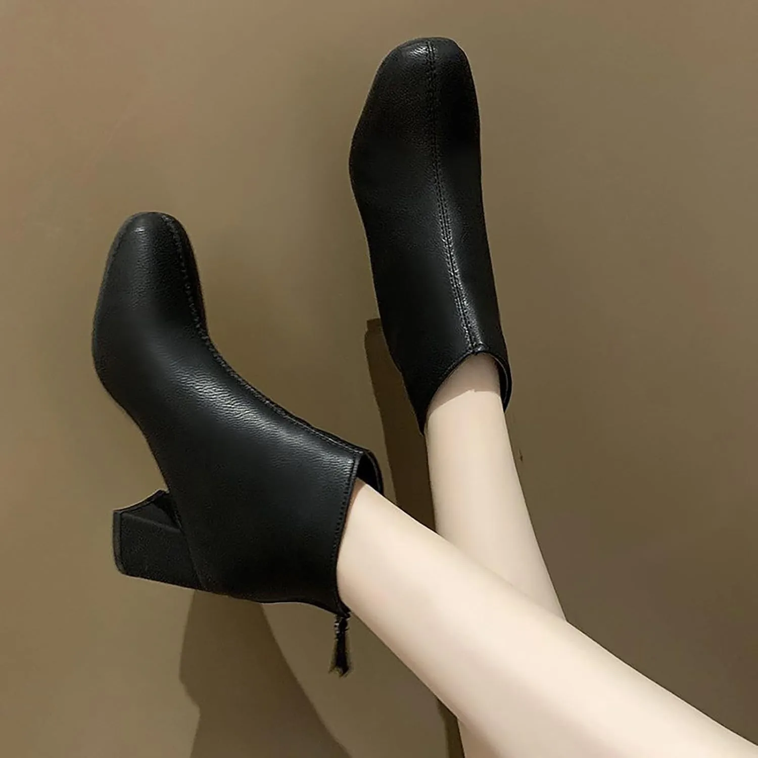 Women Boots Ankle Wide Width Boots for Women Women Cowboy Boots Trendy for Women 2024 Boots for Women Ankle Booties Winter White Ankle Cowboy Boots for Women