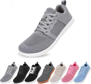 Womens Barefoot Shoes Wide Toe Walking Shoes Minimalist Zero Drop Shoes Breathable Trail Running Sneakers