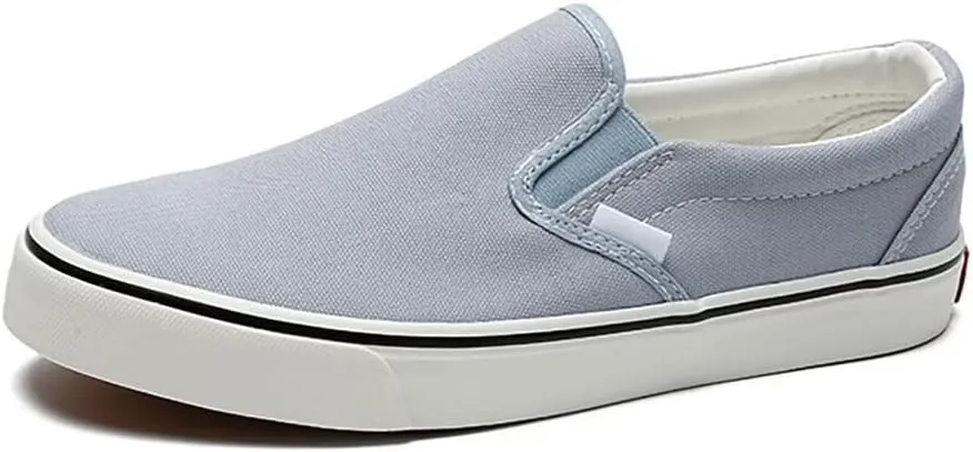 Women's Canvas Mesh Thick Bottom Shoes Cloud Slip Shoes One Stirrup Casual Shoes Board Shoes Running Shoes Foam Flat Shoes Biscuit Shoes