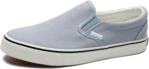 Women's Canvas Mesh Thick Bottom Shoes Cloud Slip Shoes One Stirrup Casual Shoes Board Shoes Running Shoes Foam Flat Shoes Biscuit Shoes