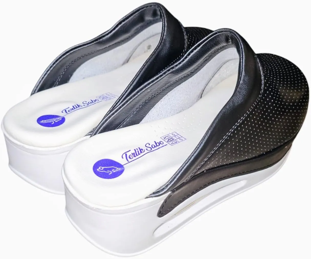 Womens Clogs with Arch Support, Pure Leather, Slip-On Clogs for Women, Perfect for Daily Indoor and Outdoor Usage, Shock Absorption, Breathable Materials