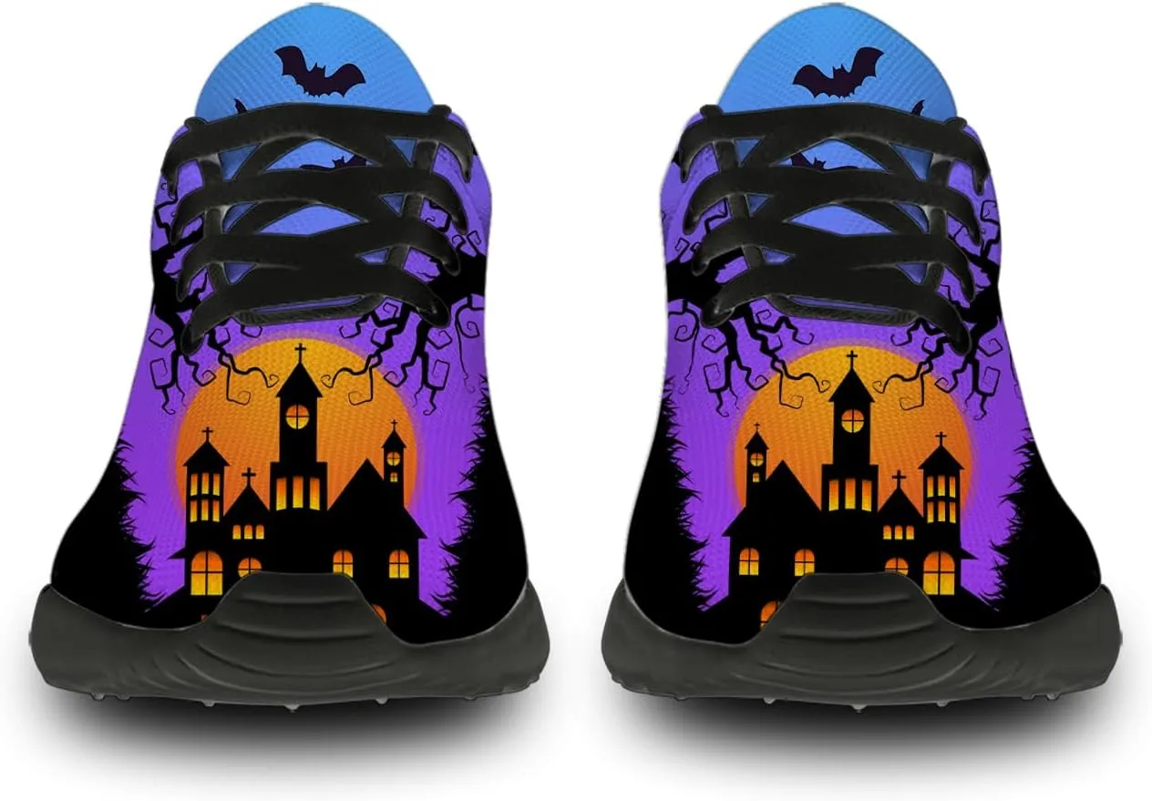 Womens Mens Halloween Shoes Lightweight Comfortable Tennis Running Jogging Shoes Walking Sneakers Gifts for Men Women
