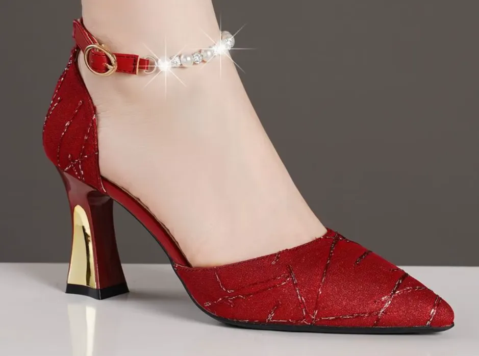 Women's Pointed Toe Pumps - Women's Pointed Tip High Heel Pumps