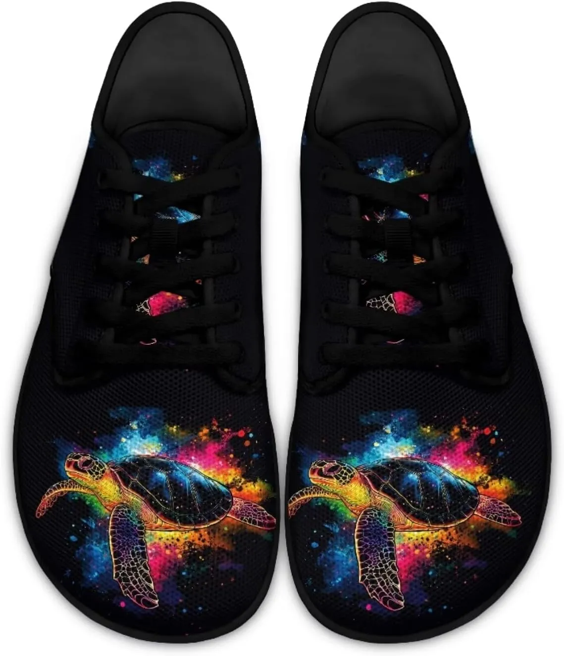 Women's Wide Toe Box Barefoot Shoes Zero Drop Lightweight Sneakers Breathable Casual Walking Work Footwear