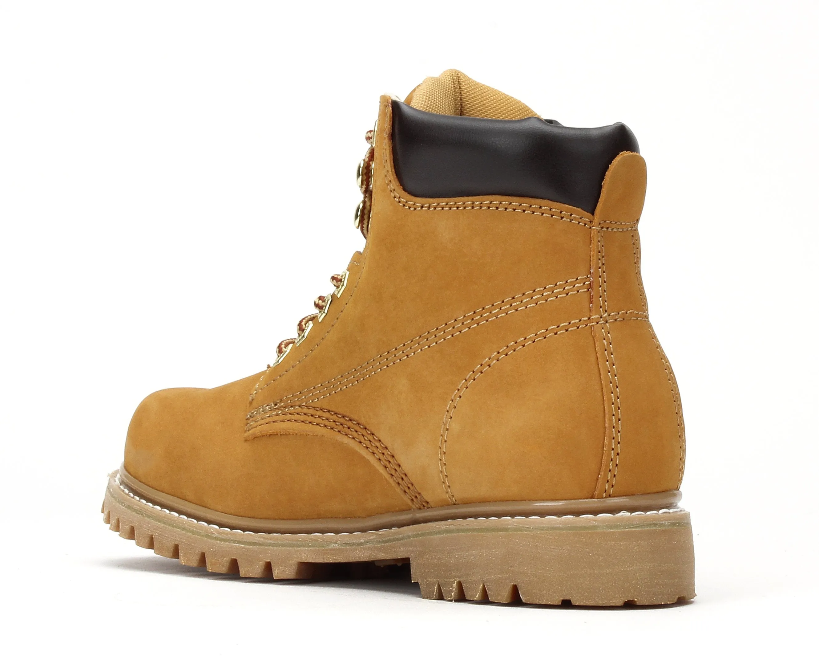 WOODLAND | Round Toe 6" Lug Sole Boot with Steel Toe