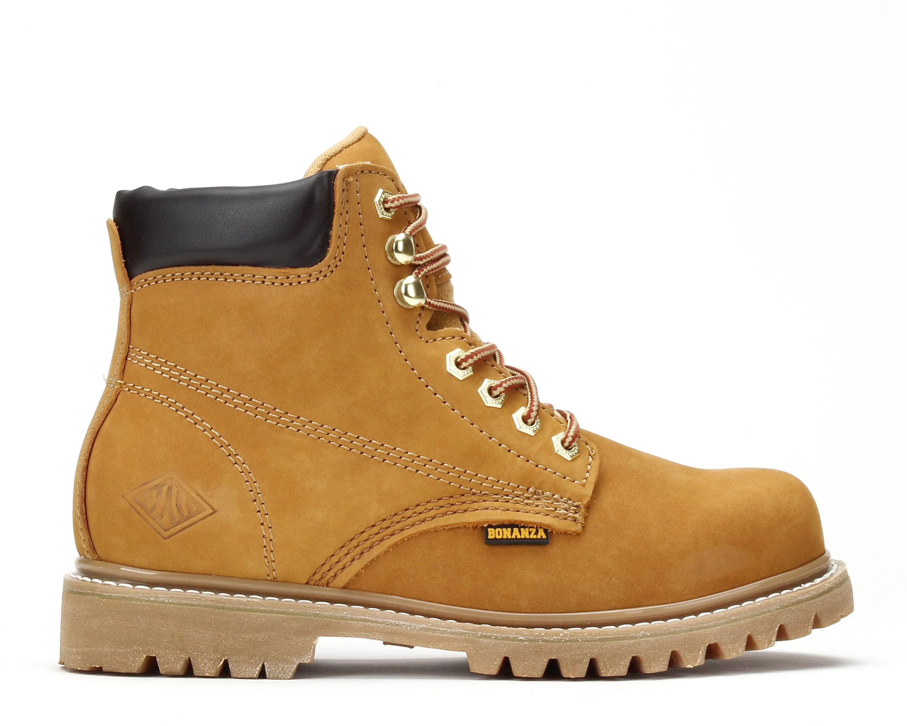 WOODLAND | Round Toe 6" Lug Sole Boot with Steel Toe